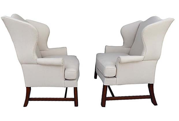 Colonial discount wingback chair